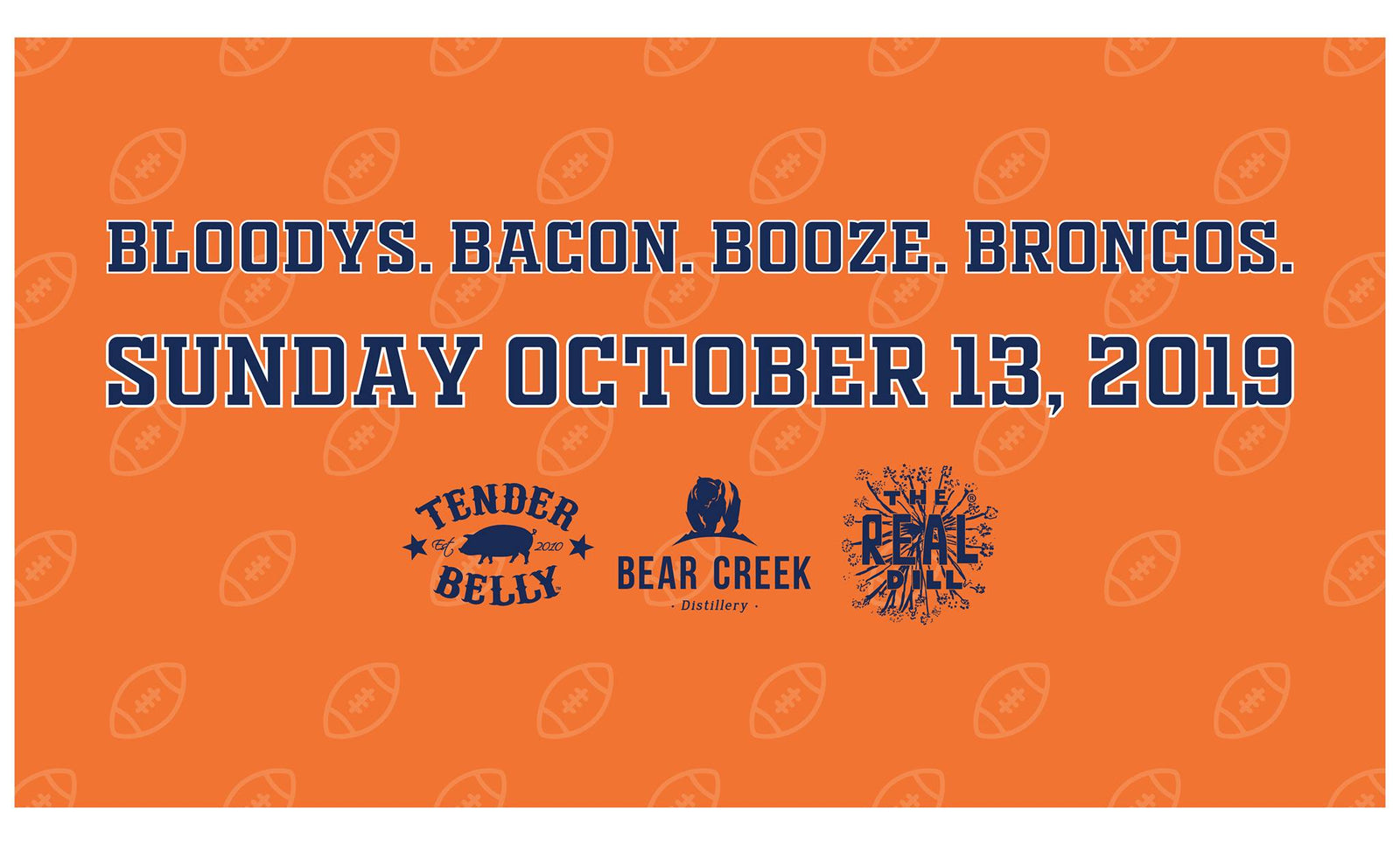 BLOODYS. BACON. BOOZE. BRONCOS. - Tender Belly