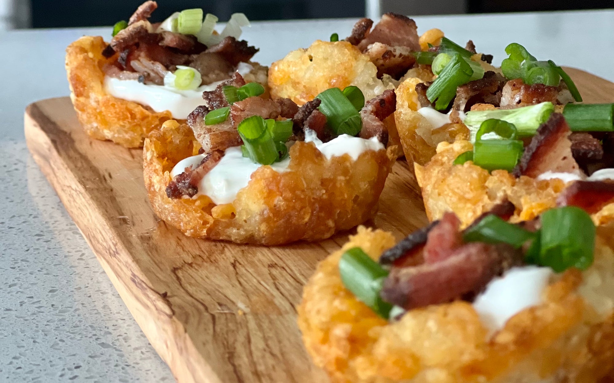 Tender Belly Loaded Potato Cups